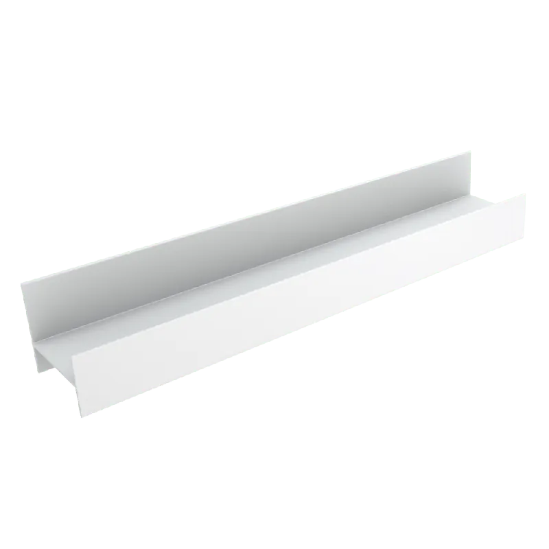 Blaufoss Blackline Tilli étagère murale blanc mat 40 x 6,8 cm