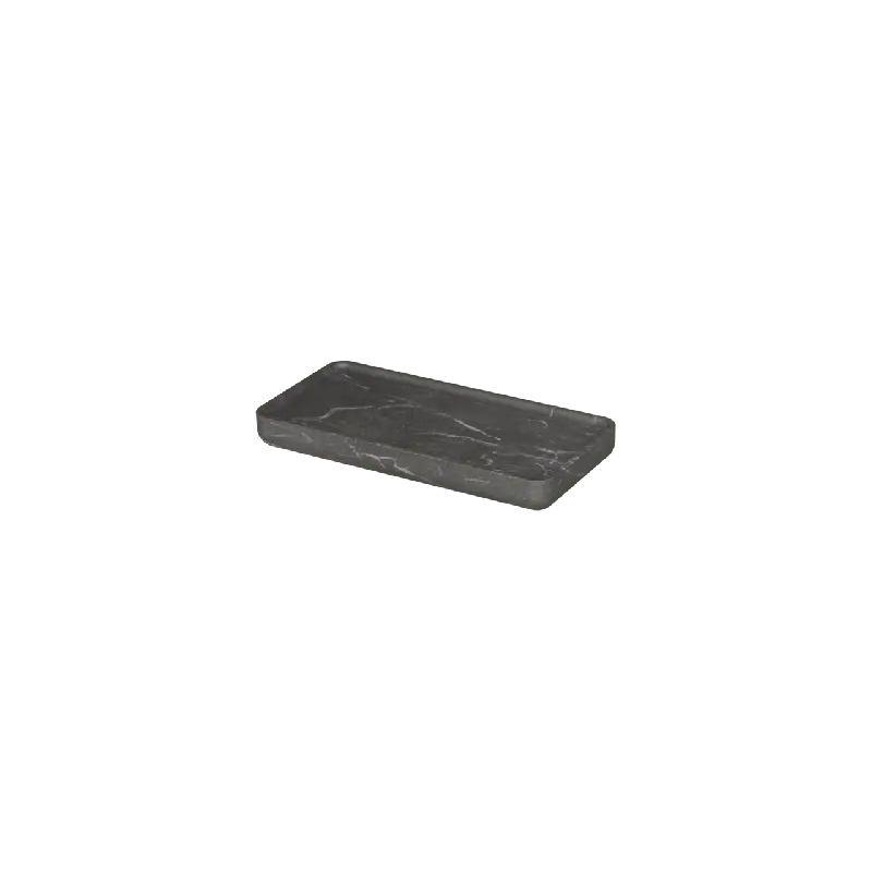 Balmani Tray étagère murale Marbre Pietra Grey 25 x 12 cm