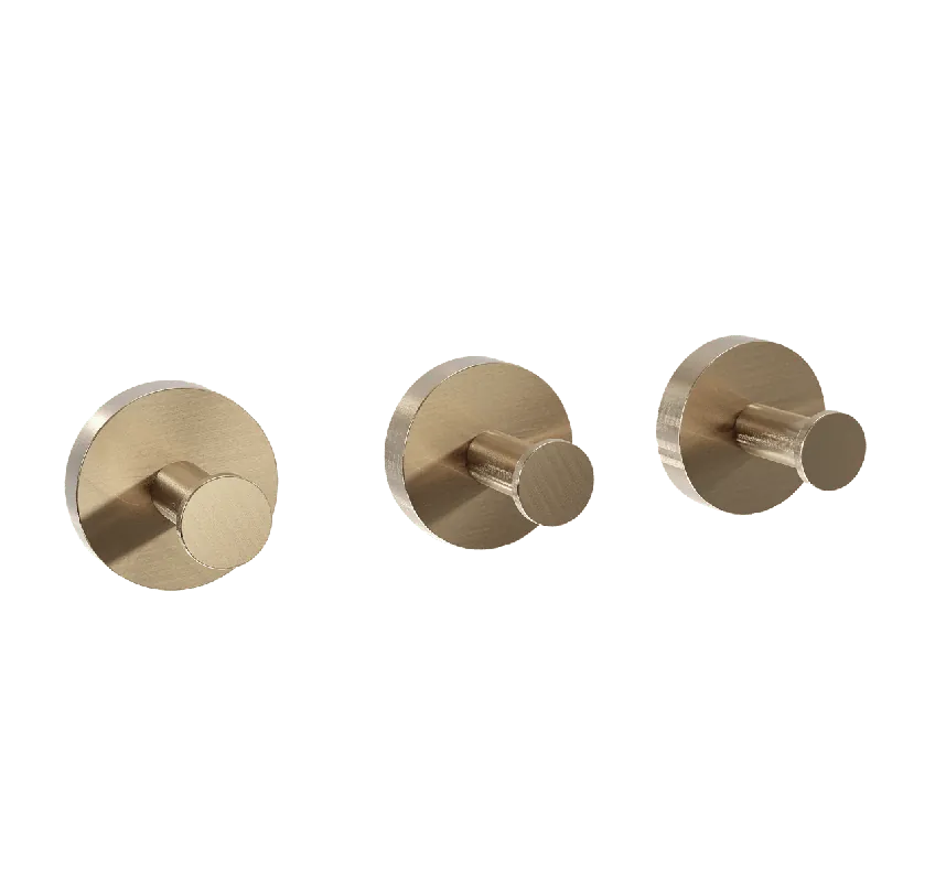 Blaufoss Harmony set de crochets 3 pièces Brushed Champagne Gold