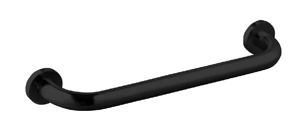 Blaufoss Easy poignée de baignoire 45 cm noir mat