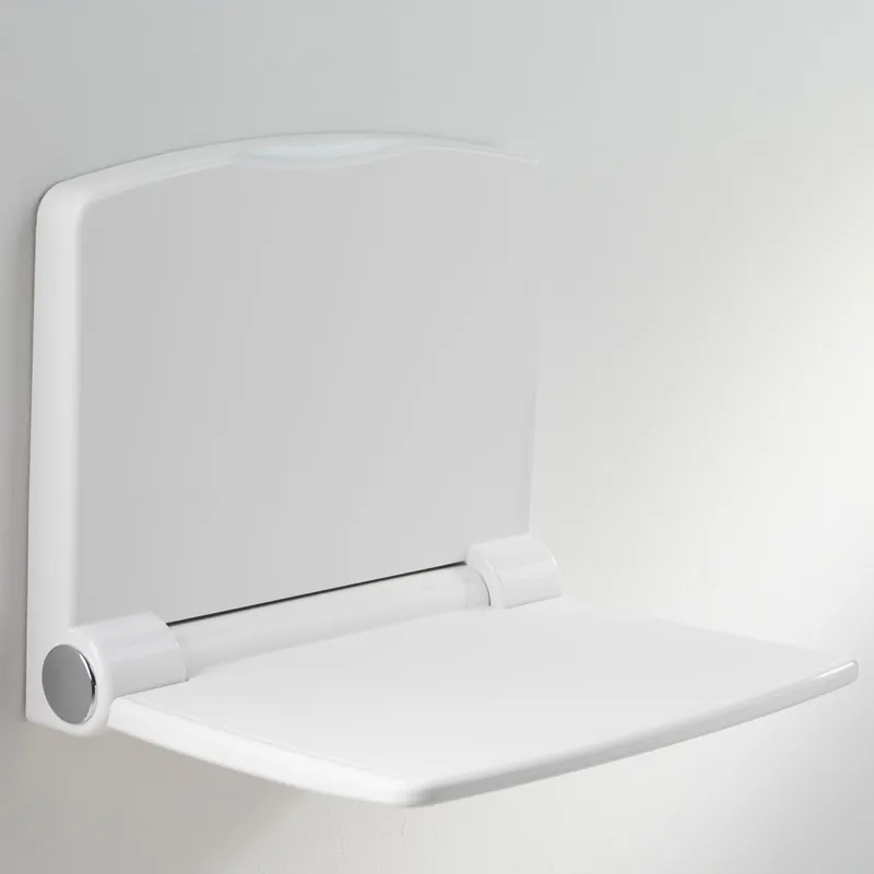 Luca Varess Comfort chaise de douche blanc 38 x 32 cm