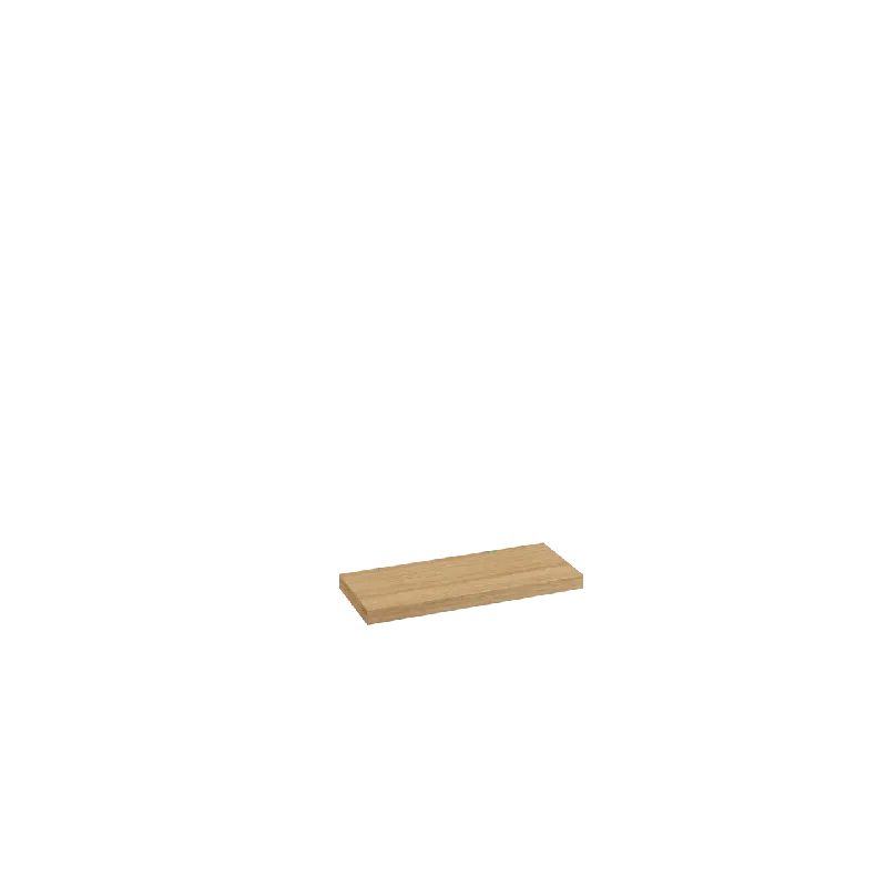 Balmani Legno tablette de finition pour meuble de salle de bains chêne vieilli 45 cm