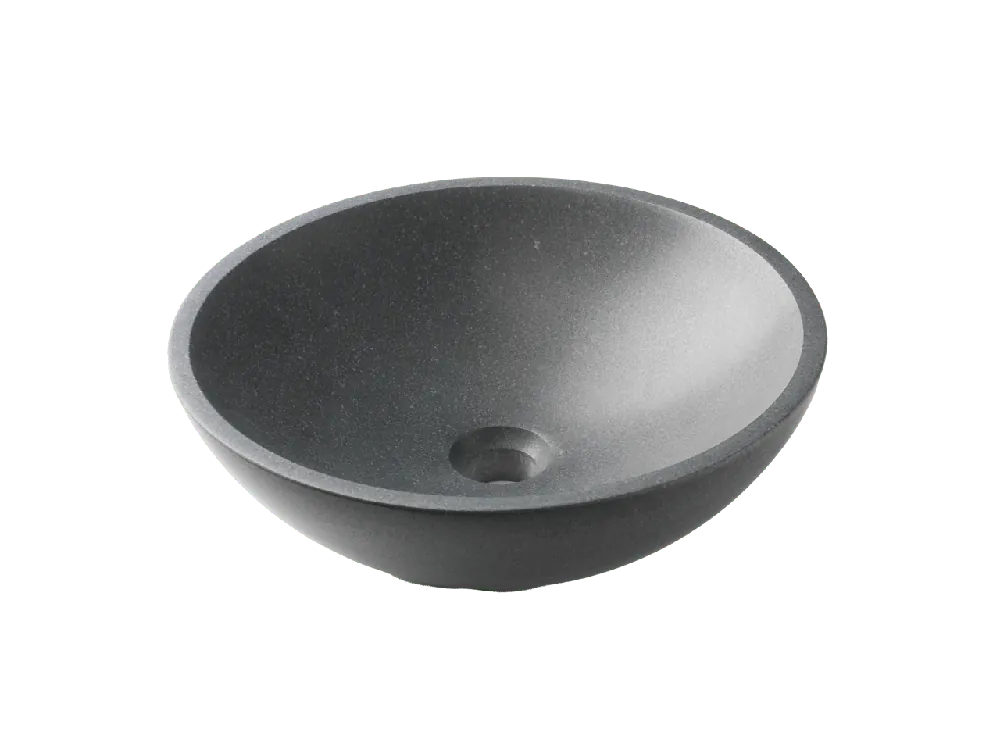 Balmani Bari vasque à poser granite doux rond Ø 42 cm