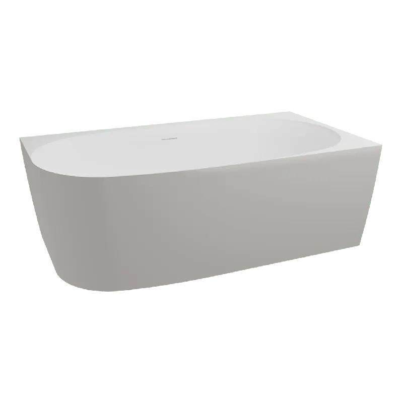 Luca Varess Sutilo baignoire d‘angle droite double 160x75cm acrylique blanc mat
