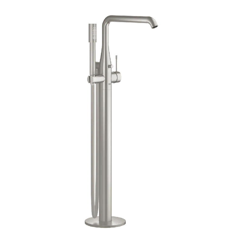 Grohe Essence robinet de bain îlot avec douchette Supersteel