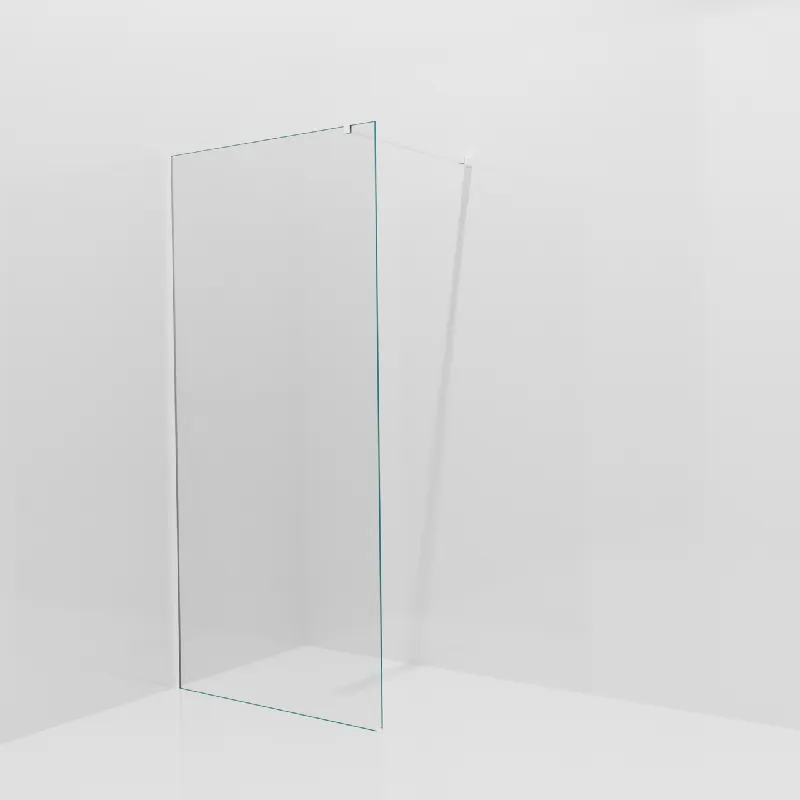 Balmani Modular douche à l‘italienne 100 x 200 cm, Verre extra transparent, avec coating, Profil Blanc mat
