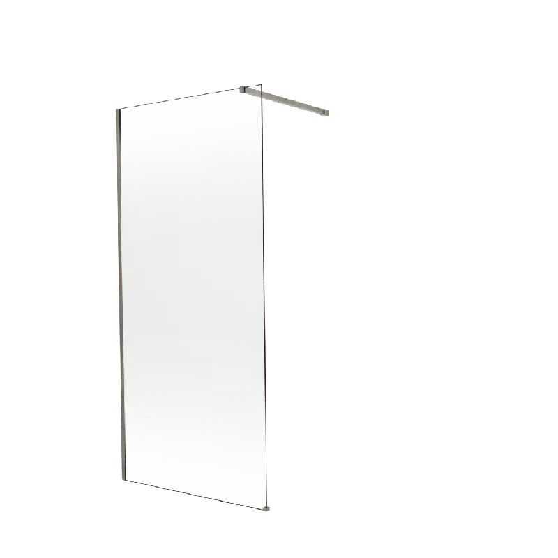 Balmani Modular douche à l‘italienne 100 x 200 cm, Permafrost, avec coating, Profil Brushed GunMetal