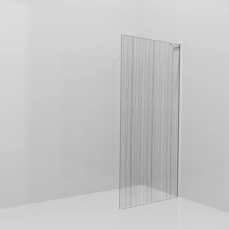 Balmani Modular douche à l‘italienne 100 x 200 cm, Mikado, Profil Chrome brillant avec L-Shape