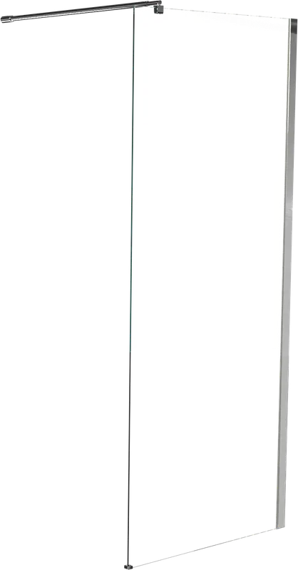 Linie Walk-In douche à l‘italienne 90 x 200 cm verre transparent profil chrome brillant