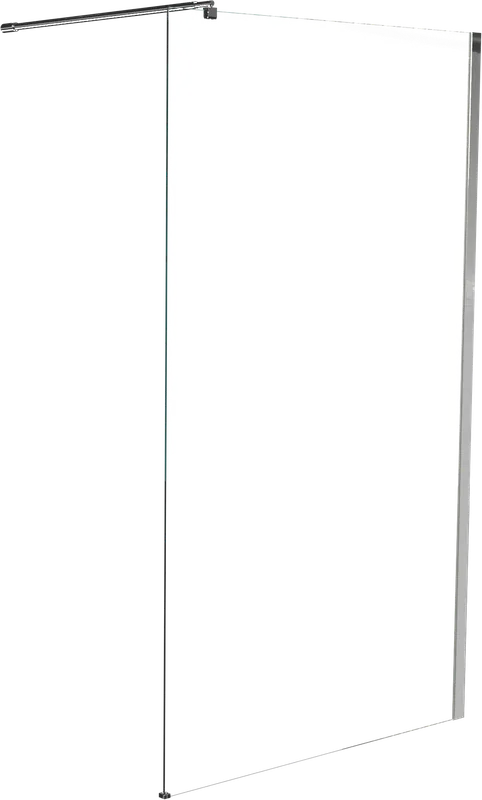 Linie Walk-In douche à l‘italienne 120 x 200 cm verre transparent profil chrome brillant