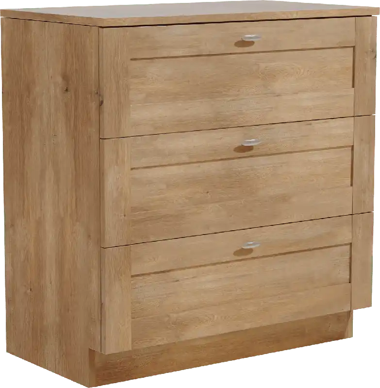 Linie Classo meuble salle de bains à poser 80 x 46 cm chêne naturel avec Lado tablette simple en mélaminé chêne naturel