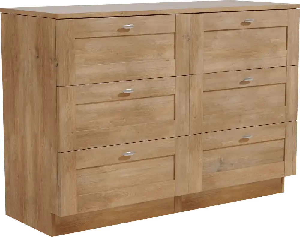 Linie Classo meuble salle de bains à poser 120 x 46 cm chêne naturel avec Lado tablette simple ou double en mélaminé chêne naturel
