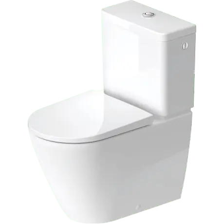 Duravit D-Neo wc à poser blanc brillant sans rebord