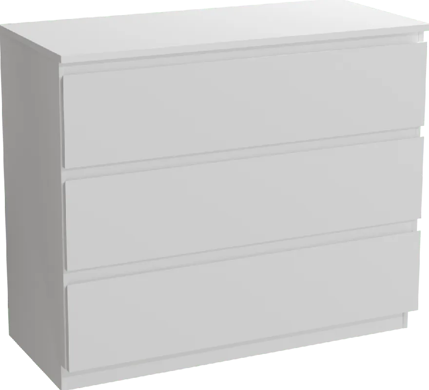 Linie Lado meuble salle de bains à poser 100 x 46 cm blanc mat avec Lado tablette simple ou double en marbre composite blanc mat