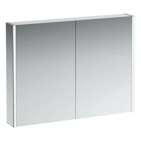 Arm. De Toil. Ac Lum. Led, Int., Prise Frame 25 100 Blanc B - LAUFEN H4086539001451