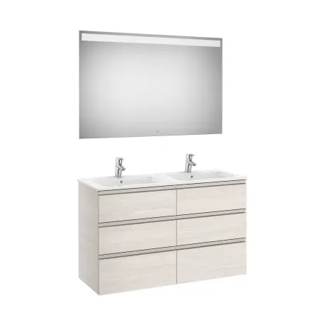 The Gap Pack 3T 1200Mm (Unik+Miroir) Frêne Nordic - ROCA A851524434
