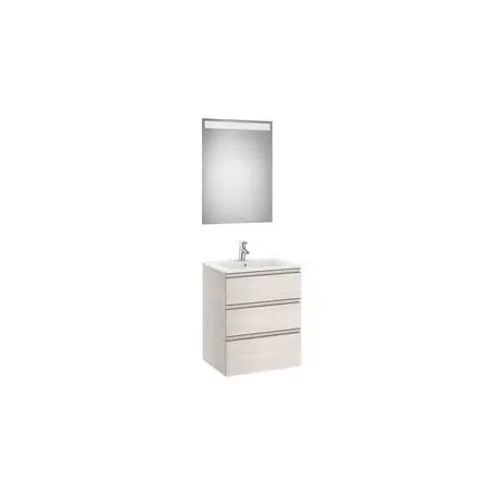 The Gap Pack 3T 600Mm (Unik+Miroir) Blanc Brillant - ROCA A851517806