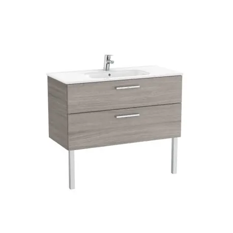 Victoria Unik 2 Tiroirs 1000Mm City Oak - ROCA A851595402