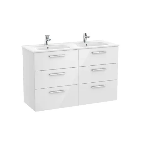 Victoria Unik 3 Tiroirs 1200Mm Blanc Brillant - ROCA A851601806