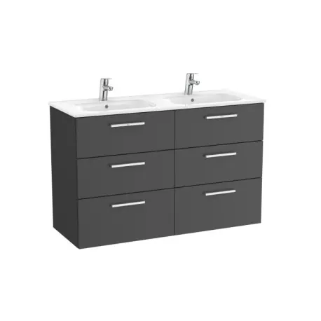 Victoria Unik 3 Tiroirs 1200Mm Gris Anthracite - ROCA A851601153