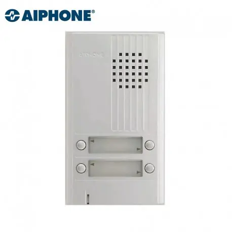 Platine Saillie 4 Bp avec façade aluminium - AIPHONE DA4DS 110542