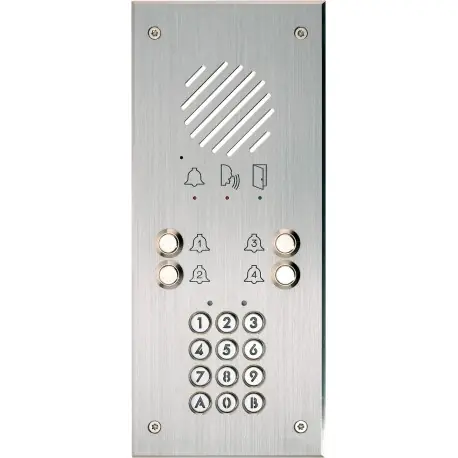 Tli4K Plat.Teleph.Enc.Clav.4Bp - AIPHONE TLI4K 120618