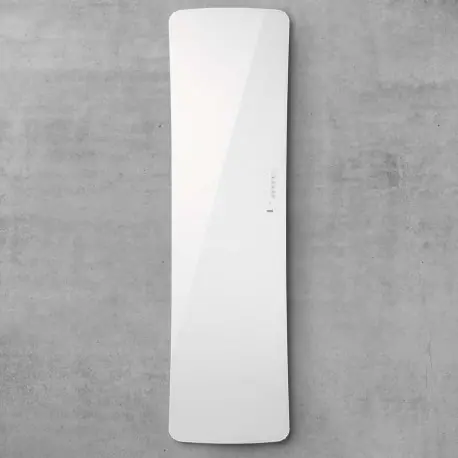 Radiateur seche-serviettes electrique FOLIO GLASS Blanc Brillant 800W - TFGW-080-052/F ACOVA