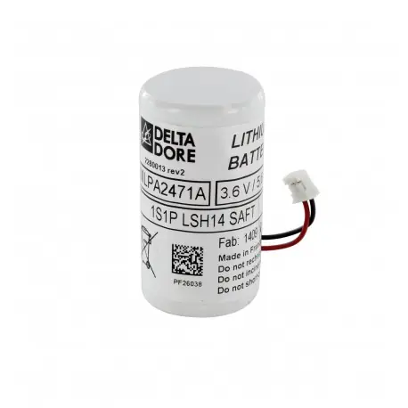 BP DMBV Tyxal+ - Bloc piles pour détecteur de mouvement bi-lentille vidéo - DeltaDore 6416224