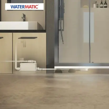 Pompe de relevage pour douche à receveur extra plat - WATERMATIC VD90