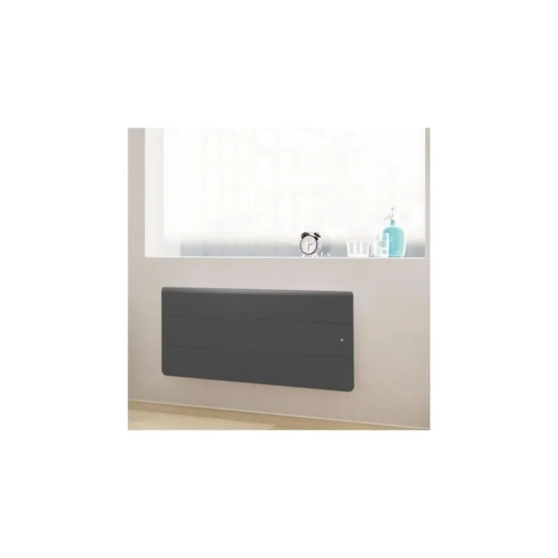 Radiateur Fonte INTUIS AXOO 1500W Bas Gris anthracite connecté NEN3095SEHS