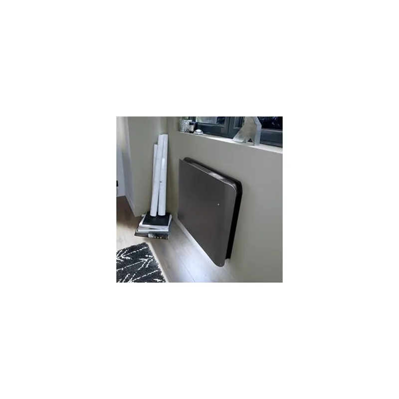 Radiateur Fonte INTUIS DOOK 1250W horizontal gris anthracite connecté NEN3364TCHS