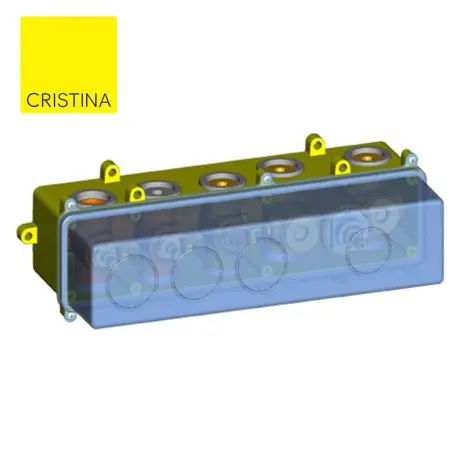 Box D‘Encastrement 3 Sorties Thermo Twist - CS61300 CRISTINA ONDYNA