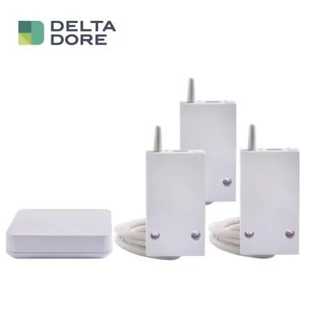 Pack RF 6600 FP connecté 3 récepteurs + 1 box connectée Tydom Home - DELTADORE 6050658