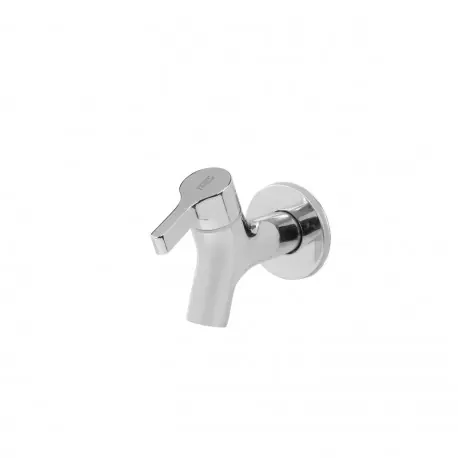 Robinet auxiliaire avec 1 eau au mur Chromé - TRES 21552001