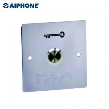 Bouton poussoir de sortie à double sécurités no/nf pour pot d‘entraxe 60 mm - AIPHONE BP60