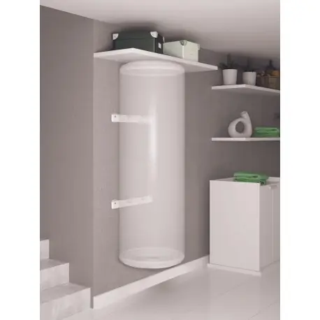 Console universelle chauffe-eau et PECS verticaux muraux - Atlantic 009124