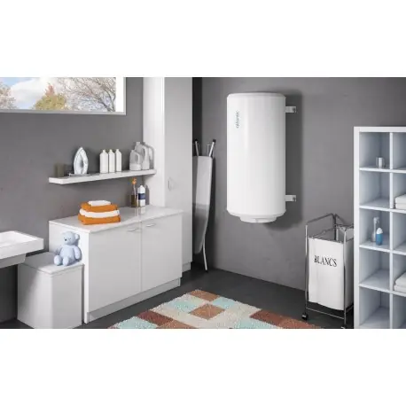 Chauffe-eau électrique Chaufféo blindé vertical mural 50L - Atlantic 321105
