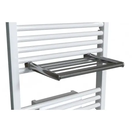Barre sèche-linge chrome pour sèche-serviettes tubes ronds - Atlantic 850222