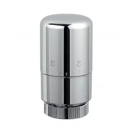 Tête thermostatique pour sèche-serviettes chrome - Atlantic 850321