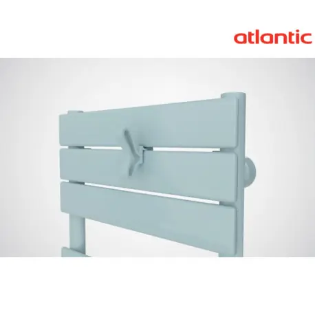 Patère papillon pour sèche-serviettes lames plates Vert d‘eau - Atlantic 850263