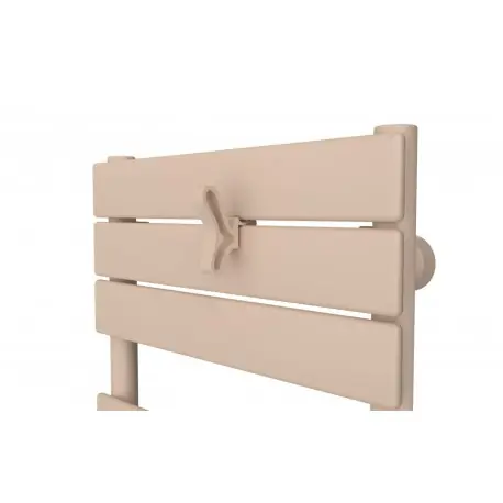 Patère papillon pour sèche-serviettes lames plates Beige - Atlantic 850265