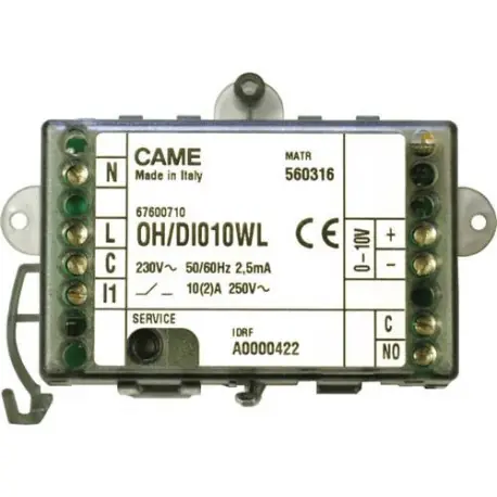 Module sans fil 0-10 V - CAME 67600710