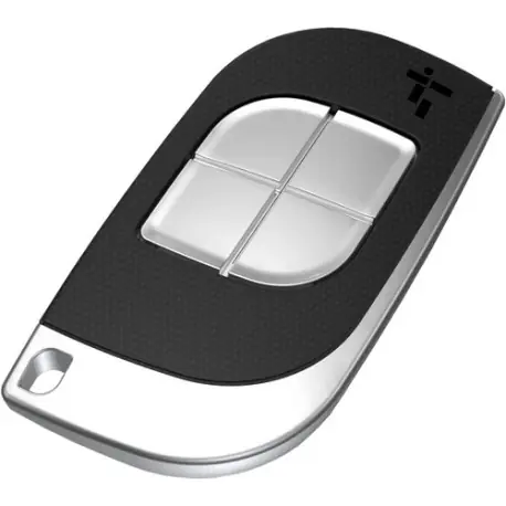 Transmetteur quadricanal code fixe fonction apprentissage 433,92MHz - CAME 806TS-0240