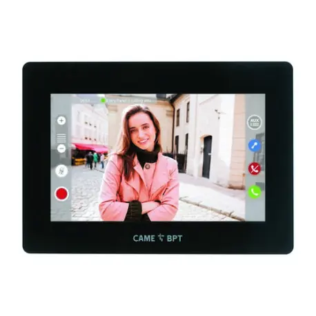 Portier vidéo mains libres 100% tactile - CAME 840CH-0100