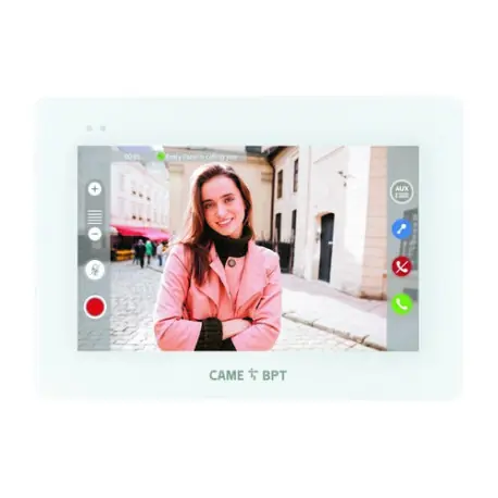 Portier vidéo mains libres full-touch - CAME 840CH-0090