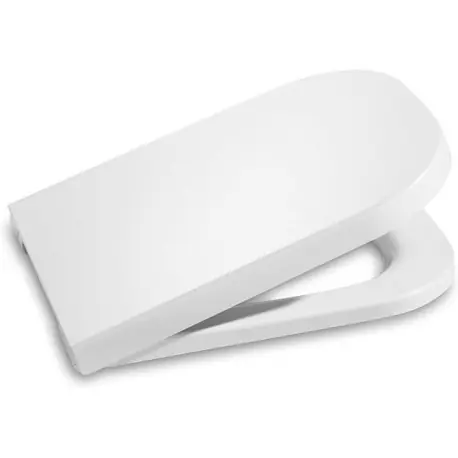 Abattant double laqué en uréa déclipsable blanc The gap square - Roca A801730002