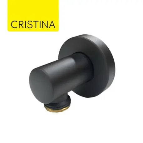 Prise d‘eau murale laiton Noir Mat HYDROTHERAPIE - CRISTINA ONDYNA PA31513