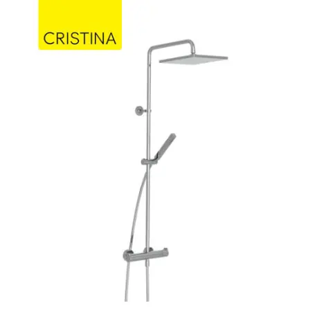 Colonne de douche Thermostatique Chromé OMEGA - CRISTINA ONDYNA OG48651