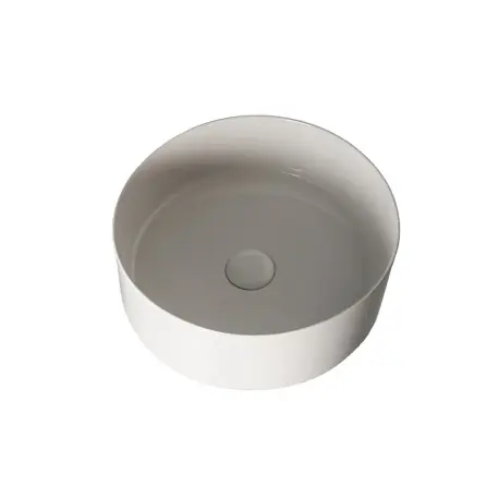 Vasque À Poser Ronde Céramique Blanc CIOTOLA - CRISTINA ONDYNA CI40601