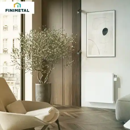 Radiateur électrique inertie fluide YALI PARADA PLUS 500W - FINIMETAL 3916052